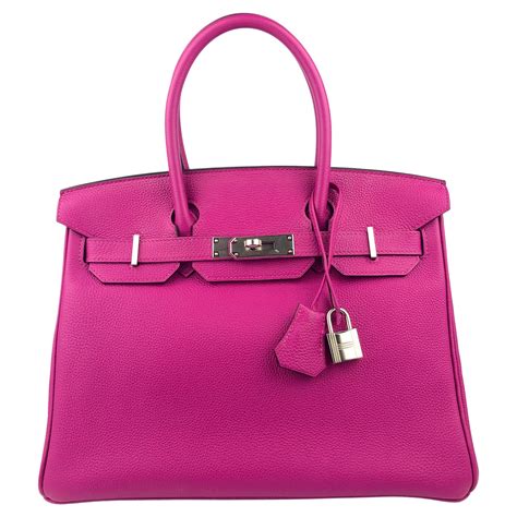 hermes birkin rose purple|Hermes bag pink price.